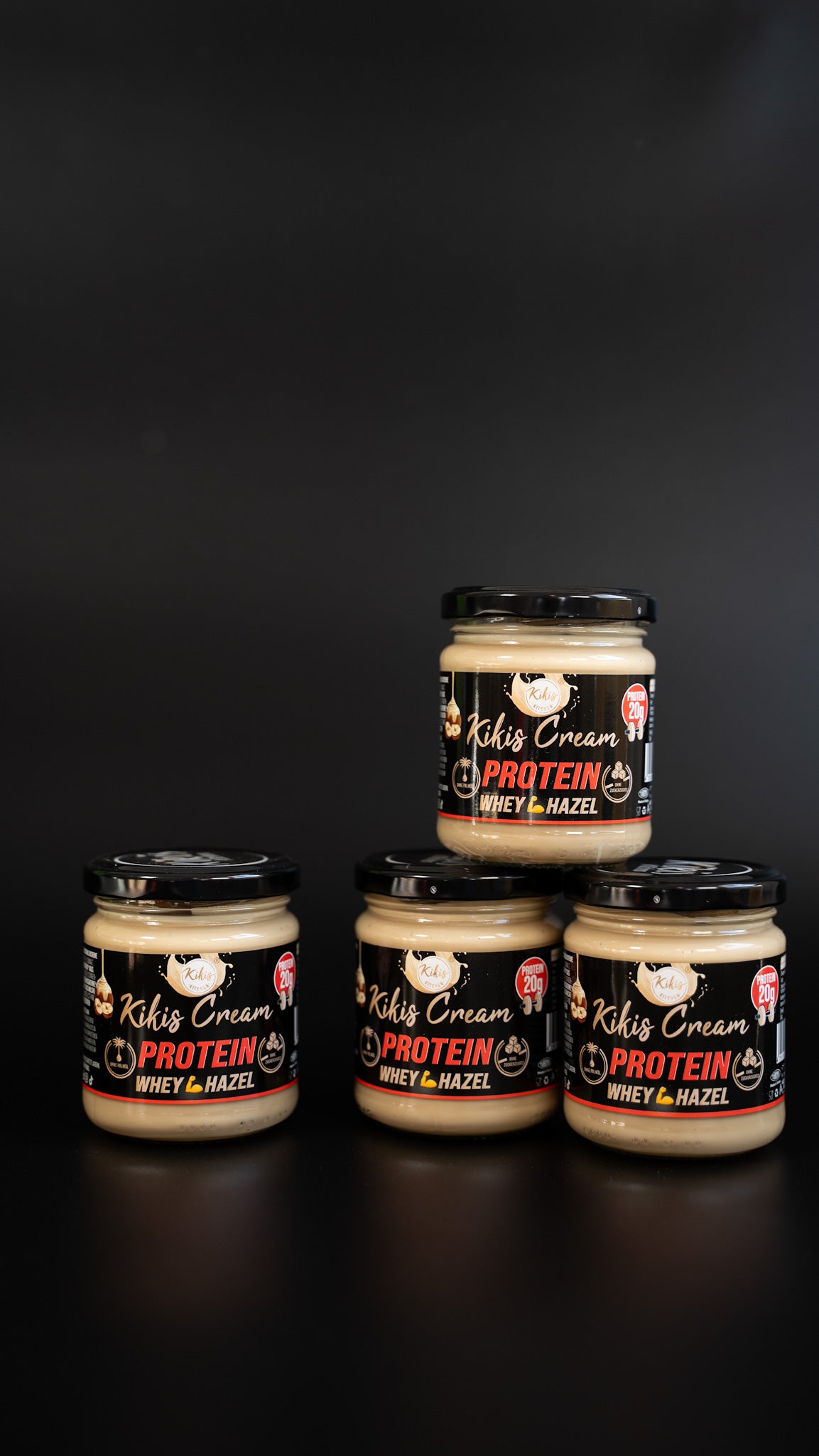 Kikis Cream PROTEIN WHEY HAZEL - Haselnusscreme - von Kikis Kitchen - Nur €4.49! Bestelle jetzt Kikis Kitchen