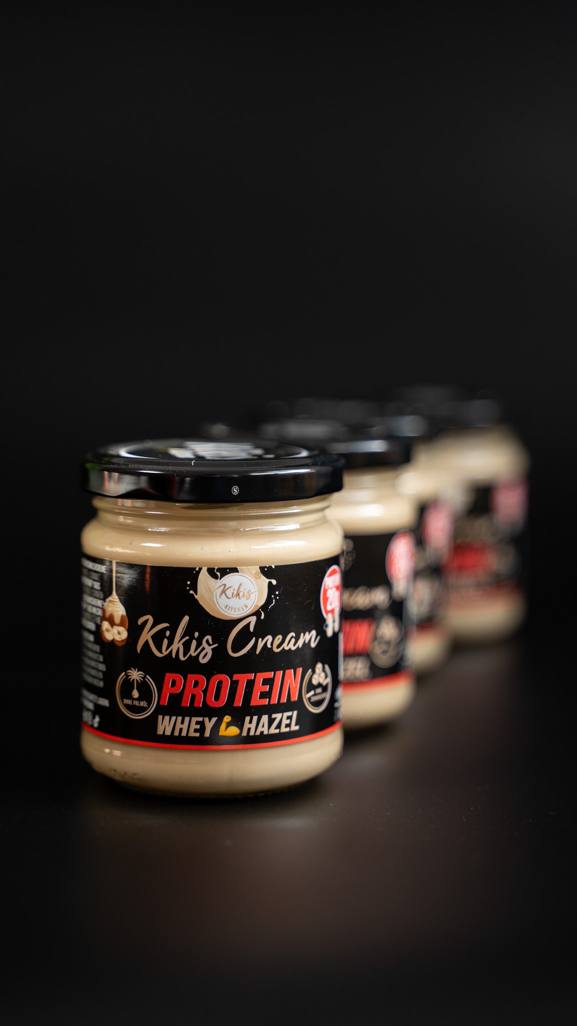 Kikis Cream PROTEIN WHEY HAZEL - Haselnusscreme - von Kikis Kitchen - Nur €4.49! Bestelle jetzt Kikis Kitchen