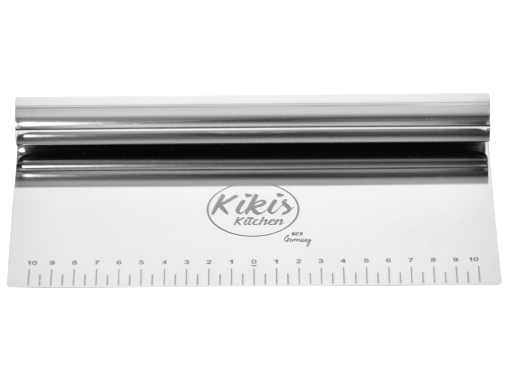 Kikis Edelstahl Teigkarte - groß 22 cm -  von Kikis Kitchen - Nur €14.90! Bestelle jetzt Kikis Kitchen