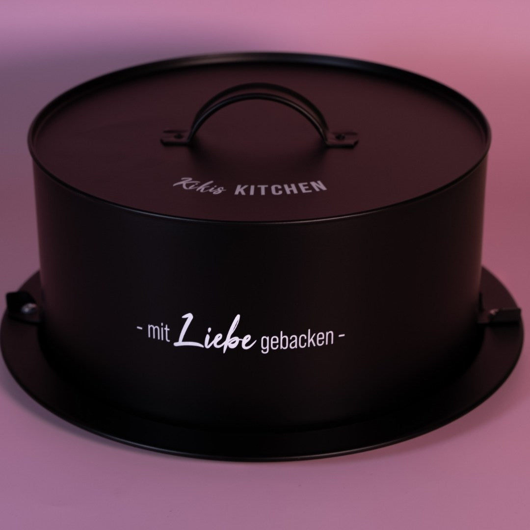 NEU: Kikis Tortentransportbox - SCHWARZ - von Kikis Kitchen - Nur €29.90! Bestelle jetzt Kikis Kitchen