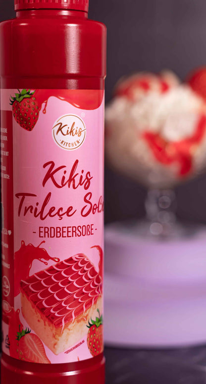 Kikis Trilece Soße - Erdbeersoße -  von Kikis Kitchen - Nur €8.50! Bestelle jetzt Kikis Kitchen