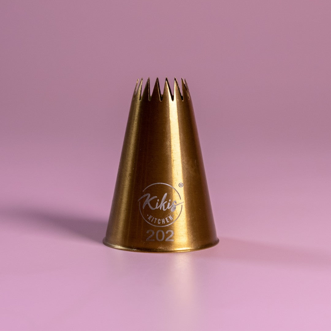 Kikis Stern-Tülle in GOLD Ø 15mm - Nr: 202 - von Kikis Kitchen - Nur €4.50! Bestelle jetzt Kikis Kitchen