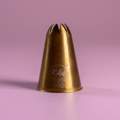 Kikis Rosen-Tülle in GOLD geschwungen Ø 8mm - Nr: 300 -  von Kikis Kitchen - Nur €4.50! Bestelle jetzt Kikis Kitchen