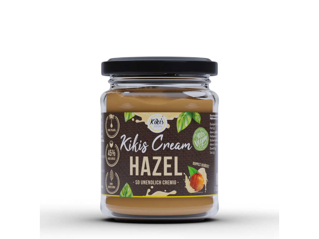 Kikis Cream VEGAN HAZEL - Vegane Haselnusscreme -  von Kikis Kitchen - Nur €3.99! Bestelle jetzt Kikis Kitchen