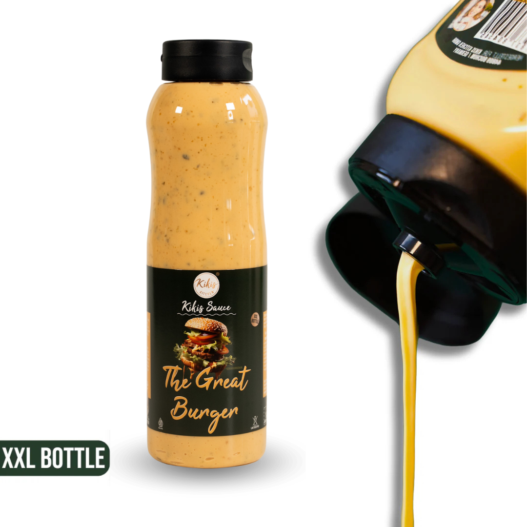 Kikis Sauce - The Great Burger XXL 900g - von Kikis Kitchen - Nur €6.90! Bestelle jetzt Kikis Kitchen