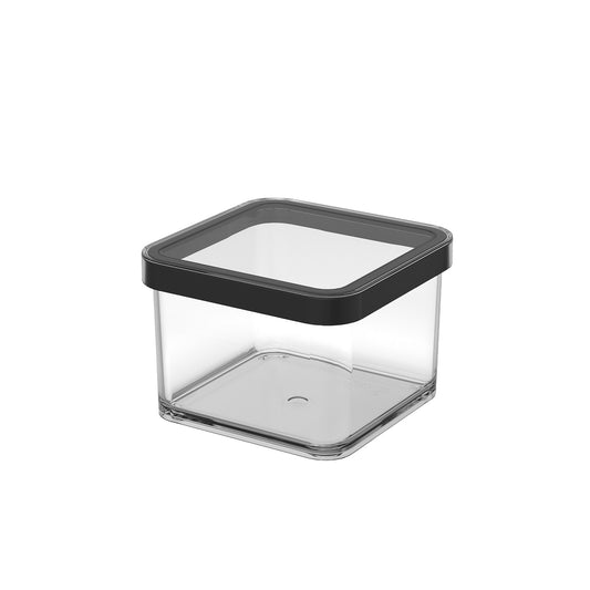 Premium Vorratsdose 4er Set quadratisch 0,5 l schwarz -  von Rotho - Nur €25.90! Bestelle jetzt Kikis Kitchen