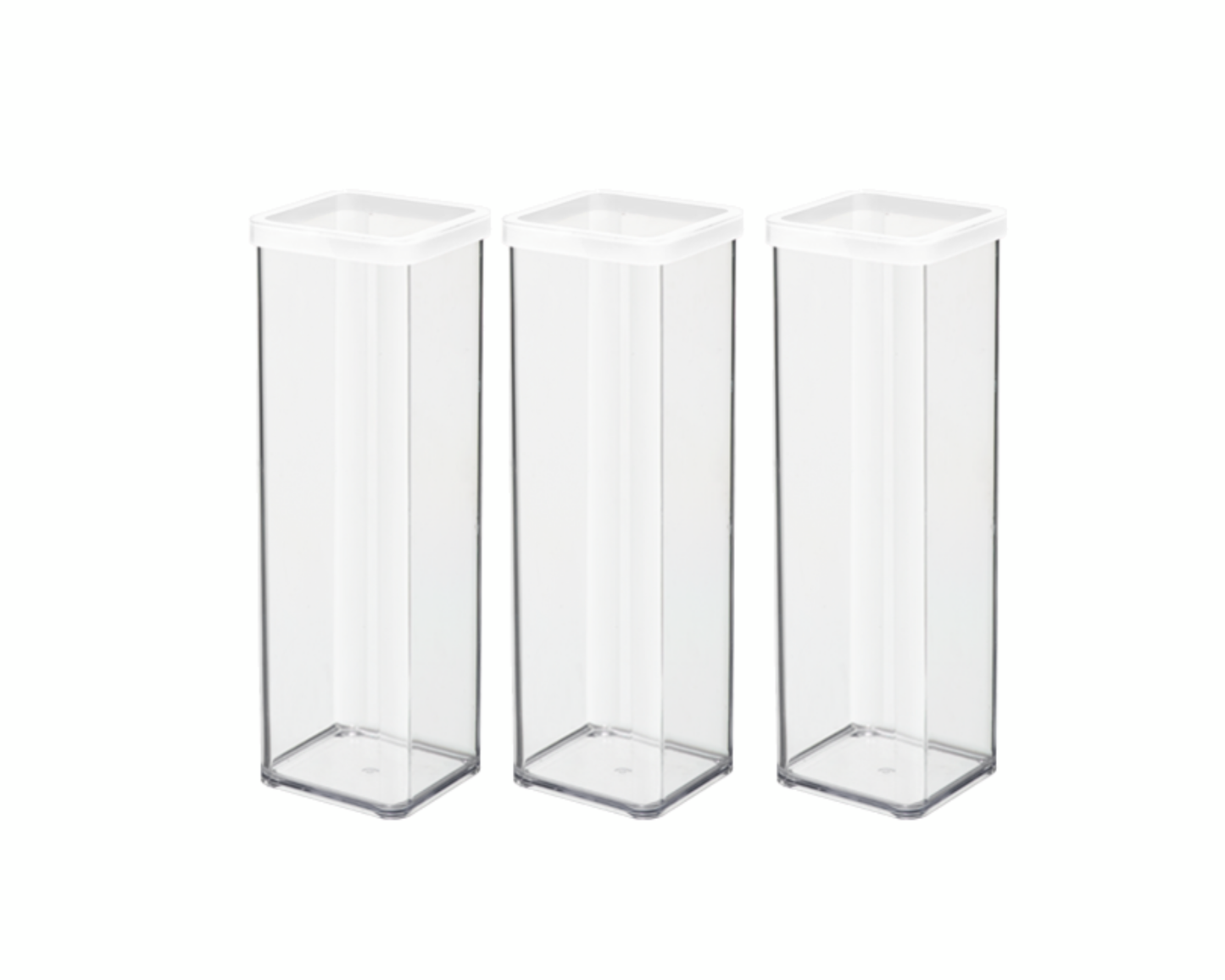 Premium Vorratsdose 3er Set quadratisch 2,0 l - von Rotho - Nur €29.90! Bestelle jetzt Kikis Kitchen