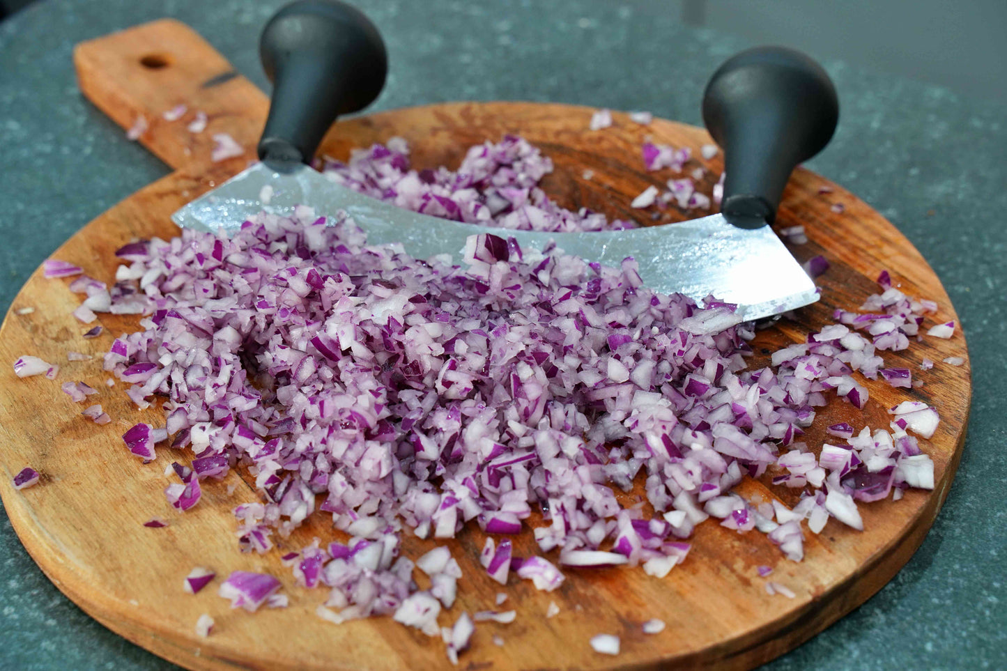 Wiegemesser 23cm, einschneidig - von Triangle - Nur €18.90! Bestelle jetzt Kikis Kitchen