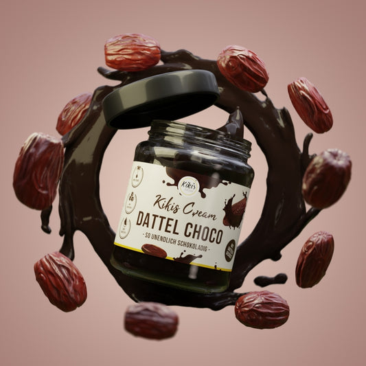 Kikis Cream DATTEL CHOCO - Dattelschokocreme -  von Kikis Kitchen - Nur €5.89! Bestelle jetzt Kikis Kitchen