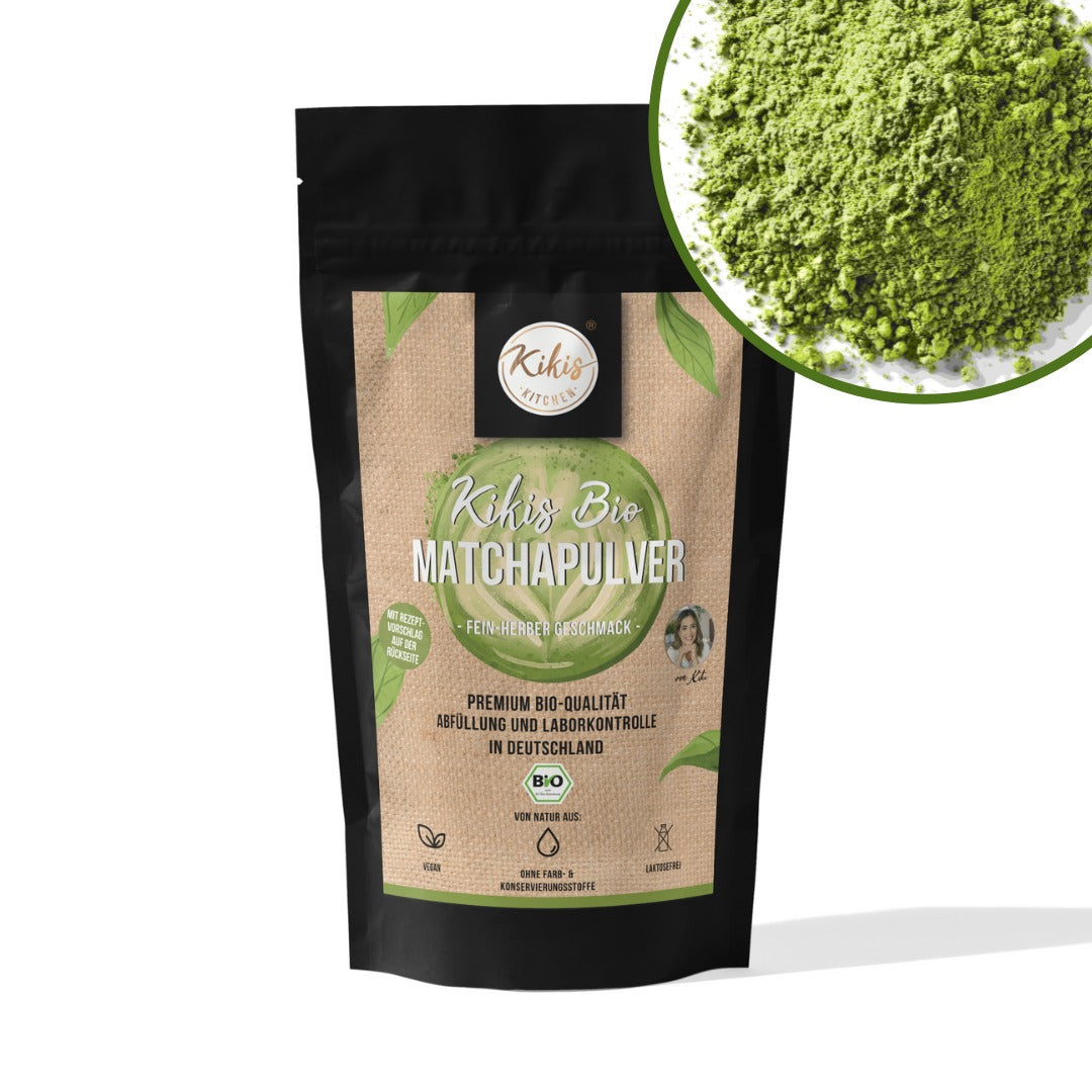 Kikis Matchapulver BIO - 100g - von Kikis Kitchen - Nur €13.90! Bestelle jetzt Kikis Kitchen