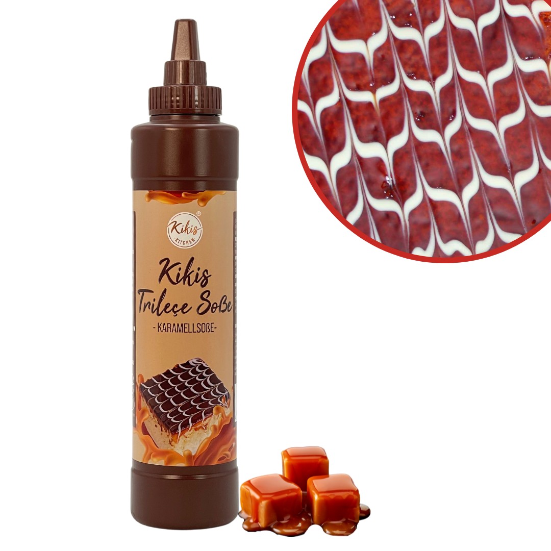 Kikis Trilece Soße - Karamellsoße - von Kikis Kitchen - Nur €4.90! Bestelle jetzt Kikis Kitchen