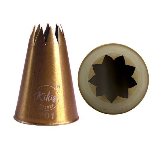 Kikis Stern-Tülle in GOLD Ø 16mm - Nr: 201 -  von Kikis Kitchen - Nur €4.50! Bestelle jetzt Kikis Kitchen