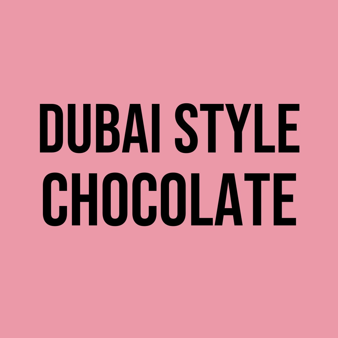 Dubai Style Schokolade
