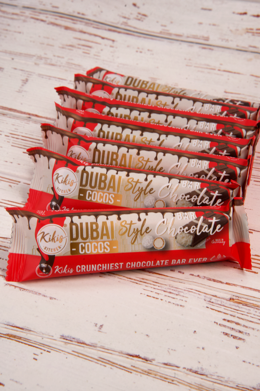 Kikis Dubai Style Bar Chocolate - Cocos 🍫 -  von Kikis Kitchen - Nur €2.99! Bestelle jetzt Kikis Kitchen