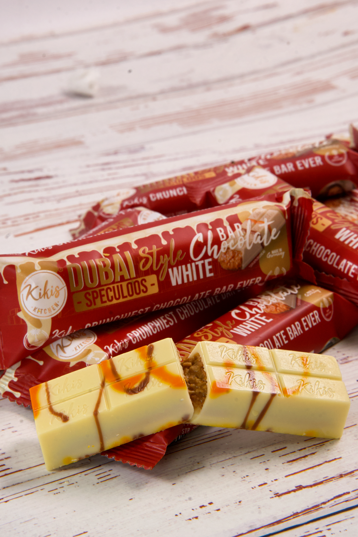 Kikis Dubai Style Bar White Chocolate - Speculoos 🍫 -  von Kikis Kitchen - Nur €2.99! Bestelle jetzt Kikis Kitchen