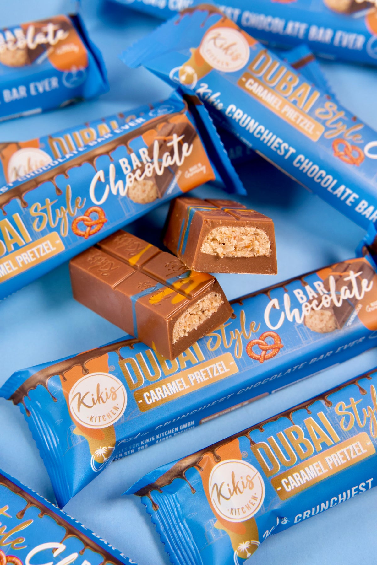 Kikis Dubai Style Bar Chocolate - Caramel Pretzel 🥨 -  von Kikis Kitchen - Nur €2.99! Bestelle jetzt Kikis Kitchen