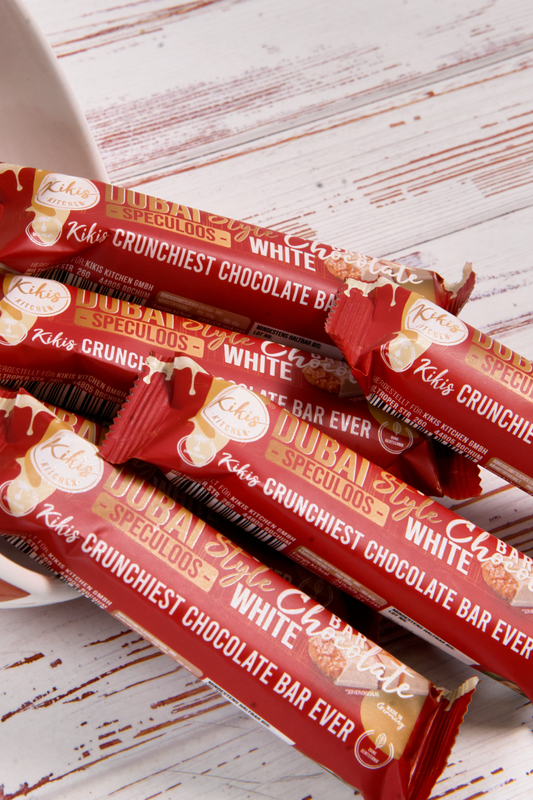 Kikis Dubai Style Bar White Chocolate - Speculoos 🍫 -  von Kikis Kitchen - Nur €2.99! Bestelle jetzt Kikis Kitchen