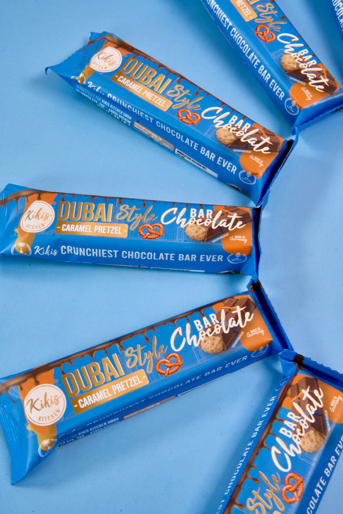 Kikis Dubai Style Bar Chocolate - Caramel Pretzel 🥨 -  von Kikis Kitchen - Nur €2.99! Bestelle jetzt Kikis Kitchen