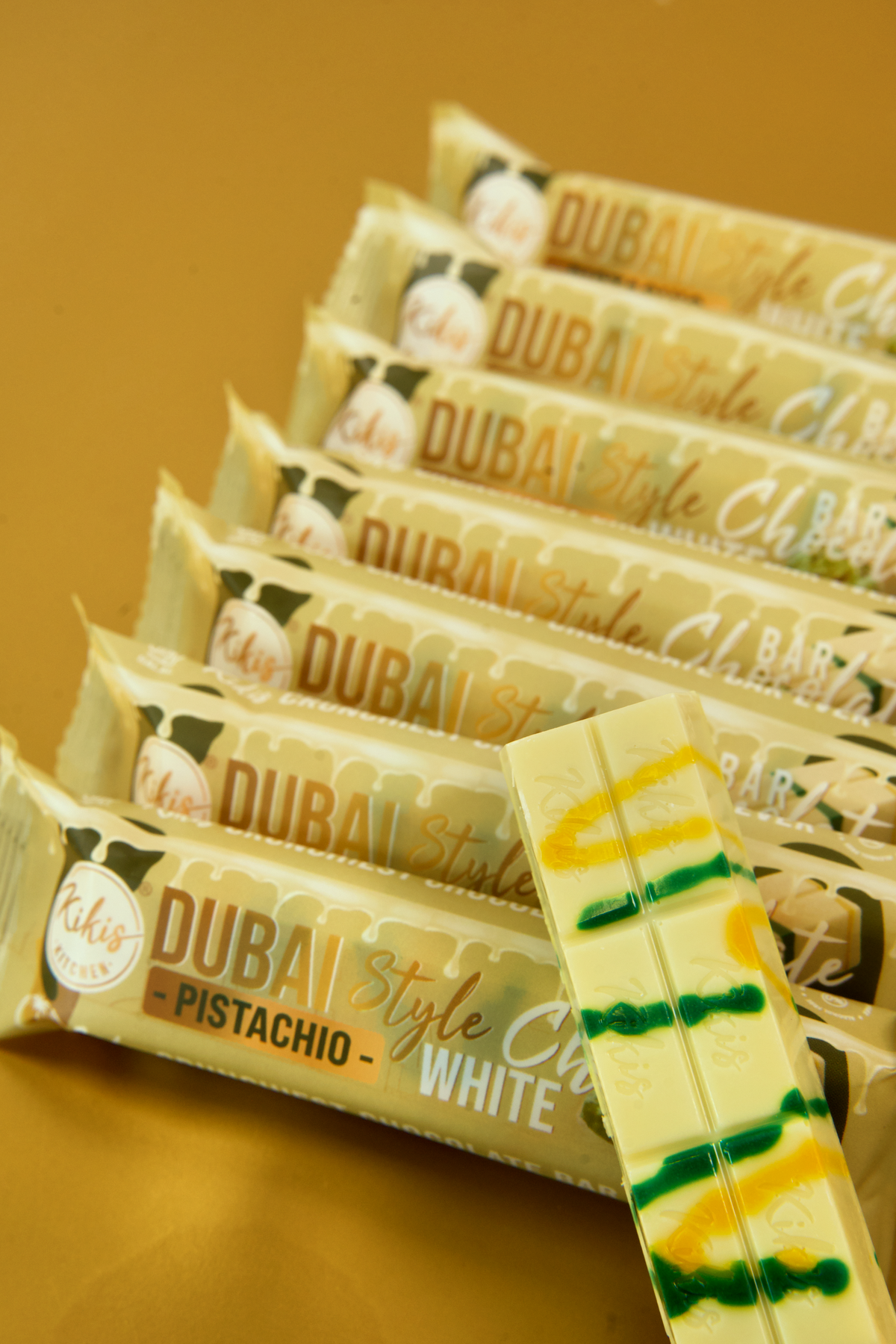 Kikis Dubai Style Bar Chocolate - White Pistachio 🍫 -  von Kikis Kitchen - Nur €2.99! Bestelle jetzt Kikis Kitchen