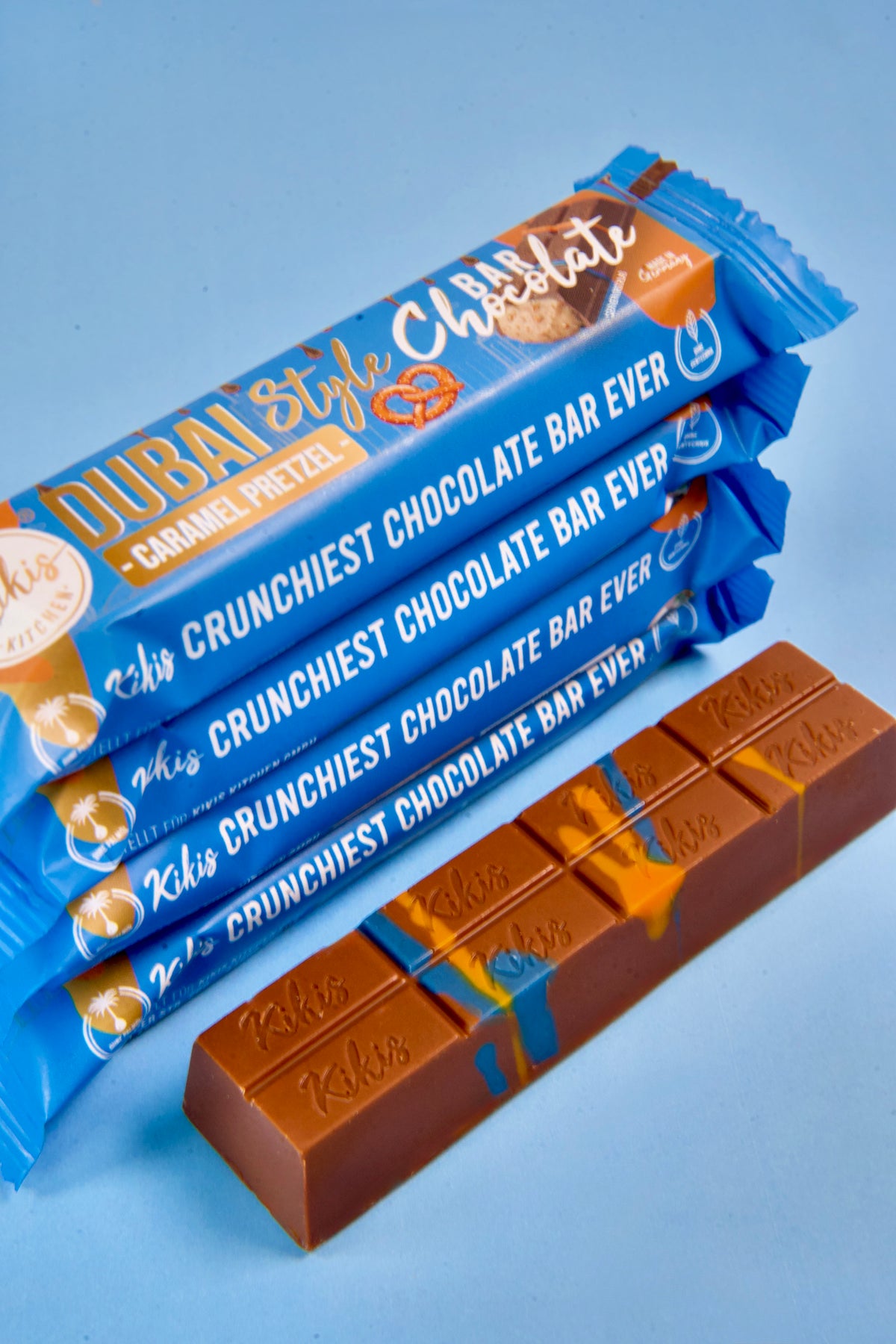 Kikis Dubai Style Bar Chocolate - Caramel Pretzel 🥨 -  von Kikis Kitchen - Nur €2.99! Bestelle jetzt Kikis Kitchen