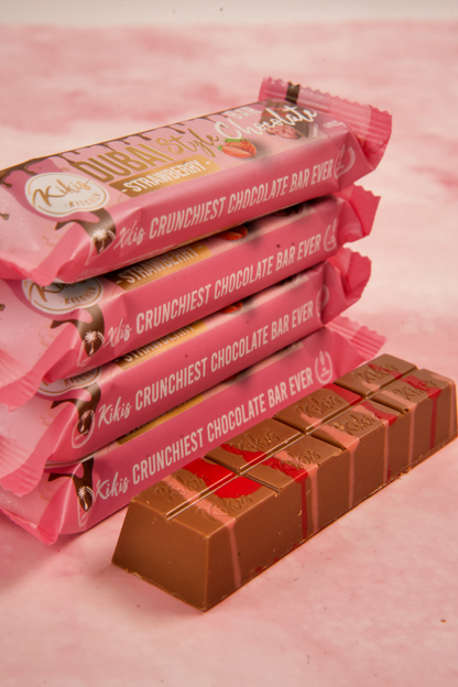 Kikis Dubai Style Bar Chocolate - Strawberry 🍫 -  von Kikis Kitchen - Nur €2.99! Bestelle jetzt Kikis Kitchen