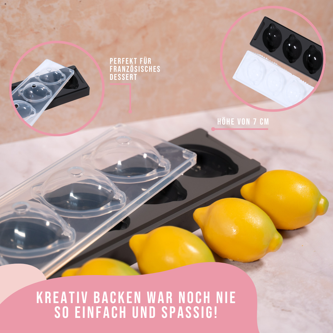 Kikis Zitronen Silikonform 5er -  von Kikis Kitchen - Nur €21.90! Bestelle jetzt Kikis Kitchen