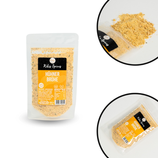 Kikis Hühnerbrühe - Würzmischung -  von Kikis Kitchen - Nur €4.50! Bestelle jetzt Kikis Kitchen