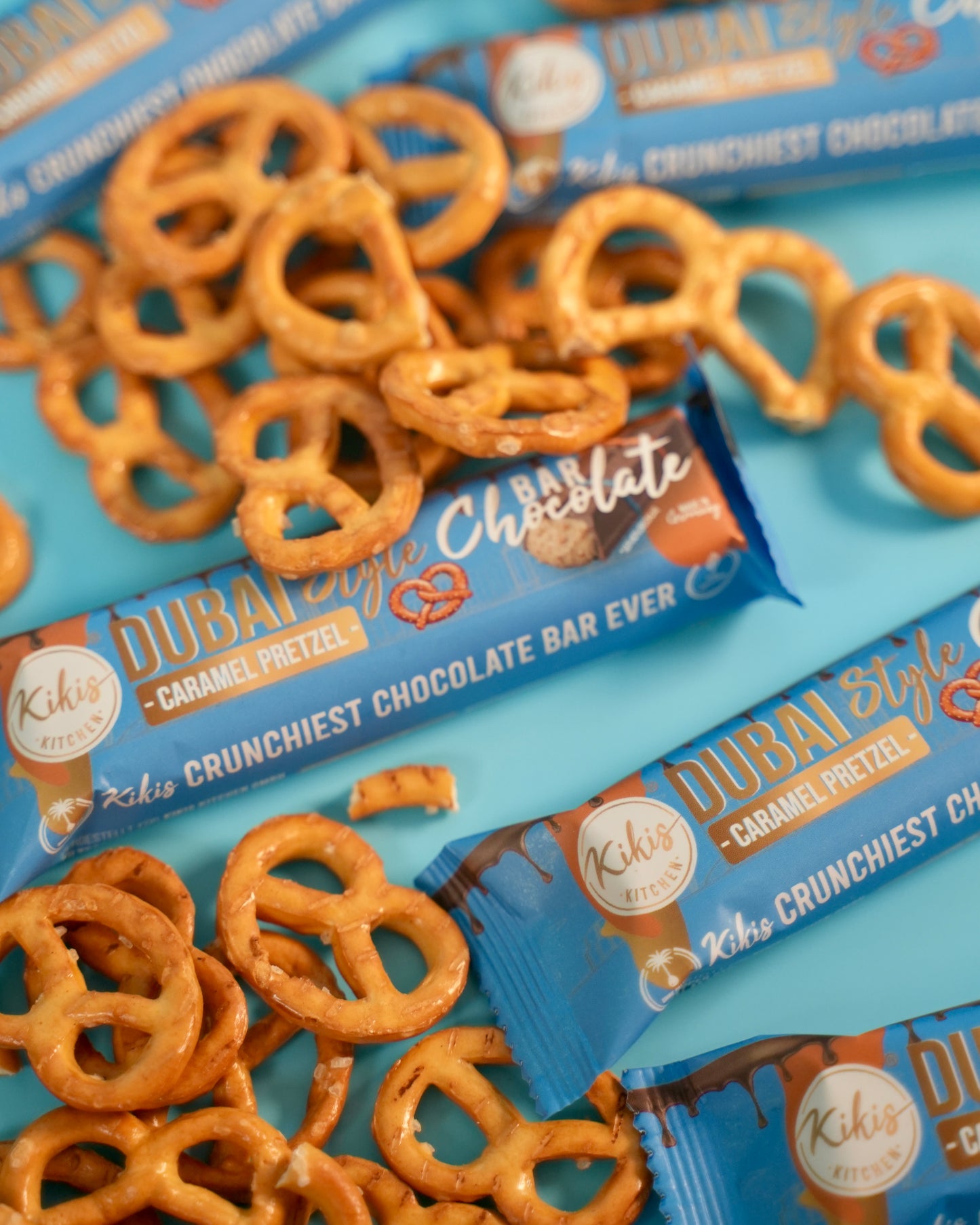 Kikis Dubai Style Bar Chocolate - Caramel Pretzel 🥨 -  von Kikis Kitchen - Nur €2.99! Bestelle jetzt Kikis Kitchen