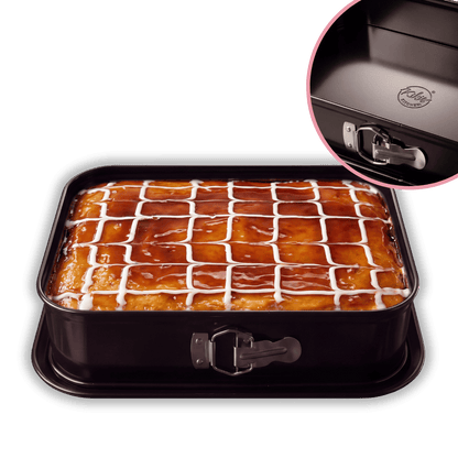 Kikis Springform eckig groß - BLACK EDITION -  von Kikis Kitchen - Nur €20.90! Bestelle jetzt Kikis Kitchen