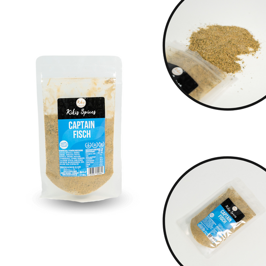 Kikis Captain Fisch - Würzmischung für Fisch -  von Kikis Kitchen - Nur €4.90! Bestelle jetzt Kikis Kitchen