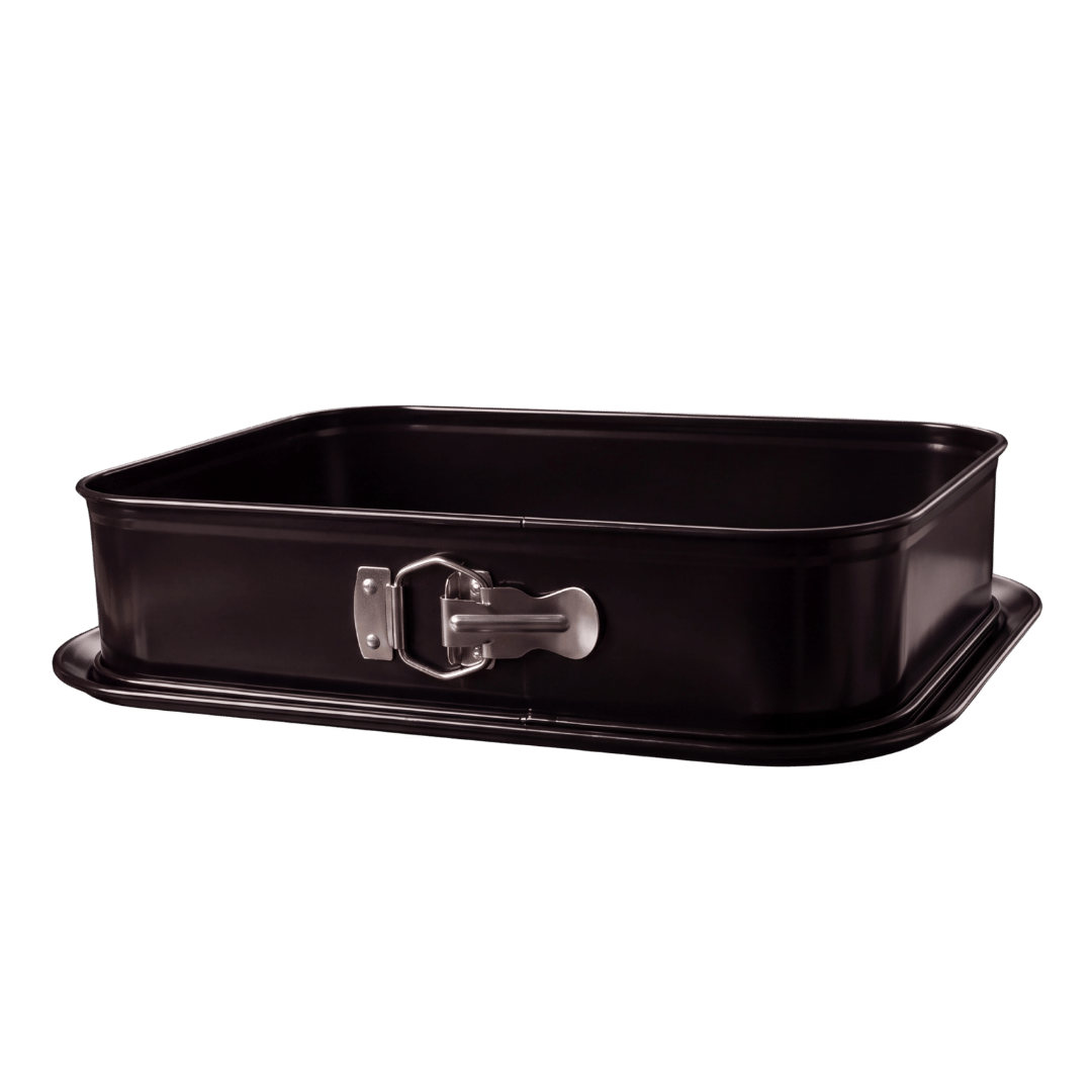Kikis Springform eckig groß - BLACK EDITION -  von Kikis Kitchen - Nur €20.90! Bestelle jetzt Kikis Kitchen