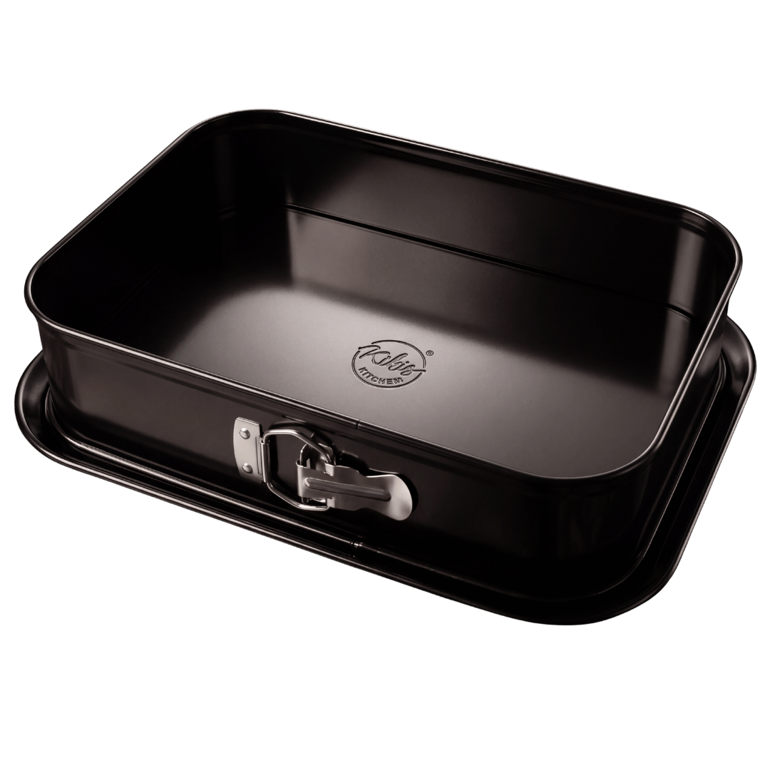 Kikis Springform eckig groß - BLACK EDITION -  von Kikis Kitchen - Nur €20.90! Bestelle jetzt Kikis Kitchen