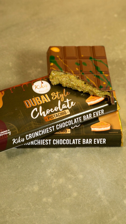 Kikis Dubai Style Chocolate - PISTACHIO 🍫 -  von Kikis Kitchen - Nur €12.90! Bestelle jetzt Kikis Kitchen