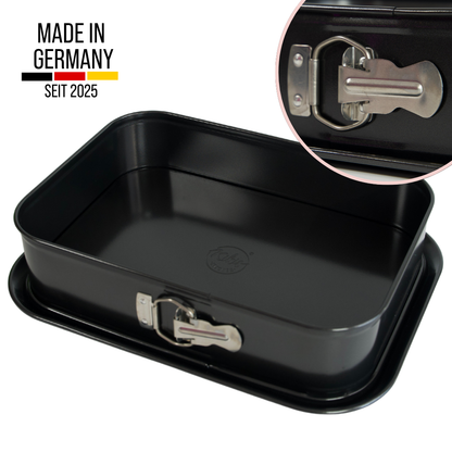 Kikis Springform eckig groß - BLACK EDITION -  von Kikis Kitchen - Nur €24.90! Bestelle jetzt Kikis Kitchen
