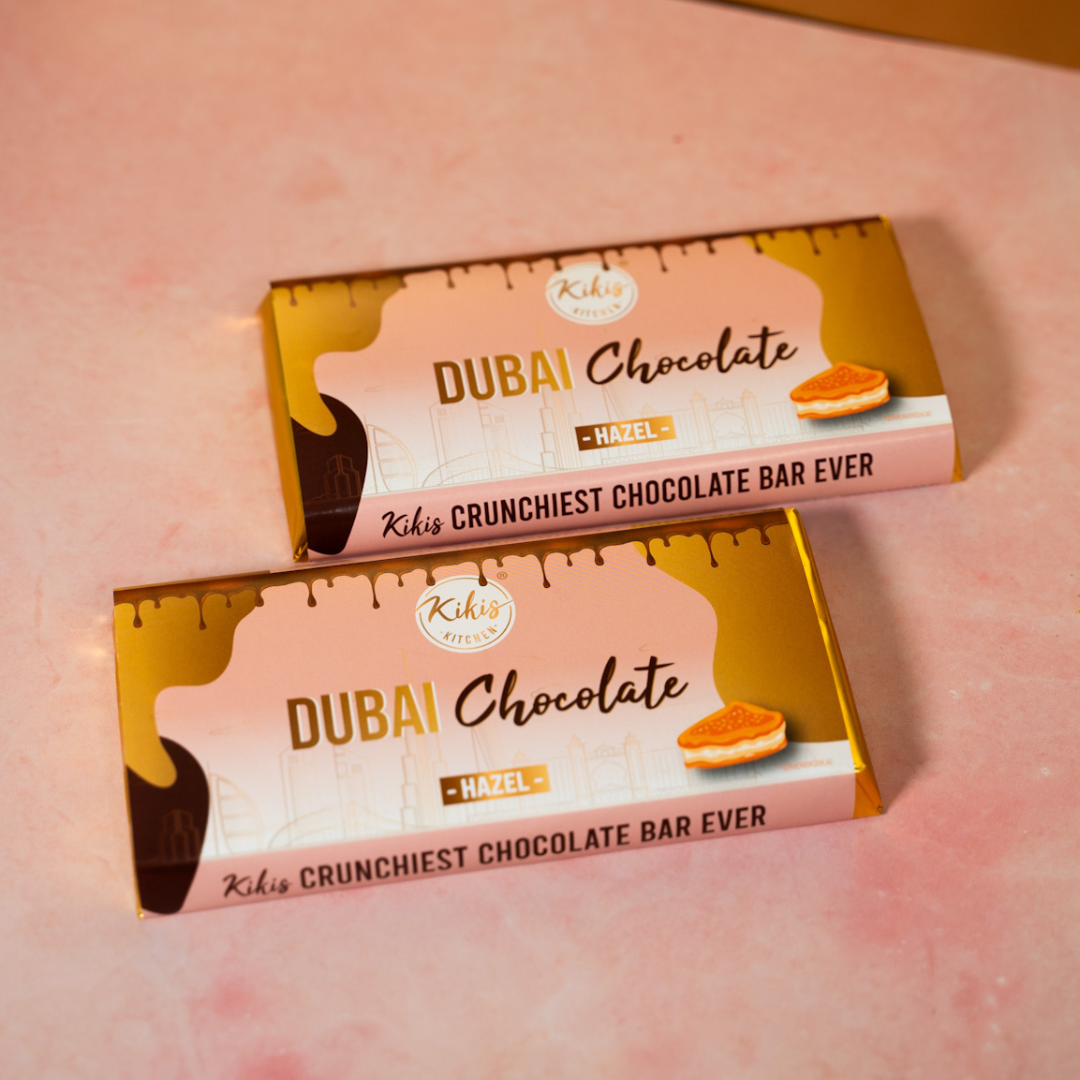 Kikis Dubai Chocolate - HAZEL (Dubai Schokolade) 🍫 -  von Kikis Kitchen - Nur €12.90! Bestelle jetzt Kikis Kitchen