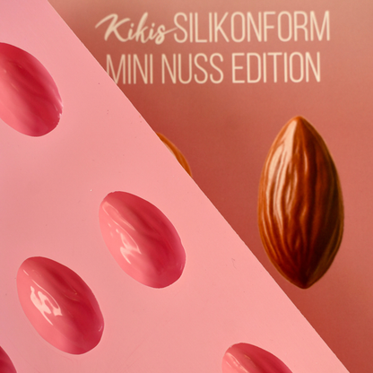 Kikis Silikonform - Mini Nuss Edition