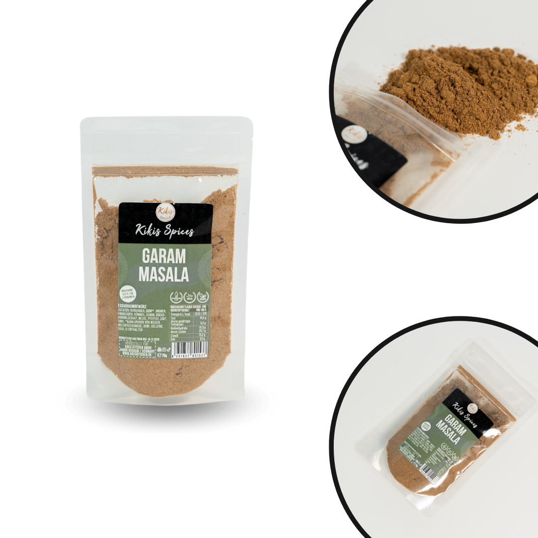 Kikis Garam Masala - Gewürzmischung -  von Kikis Kitchen - Nur €4.50! Bestelle jetzt Kikis Kitchen