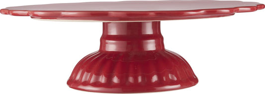 Abverkauf Tortenplatte - Rot