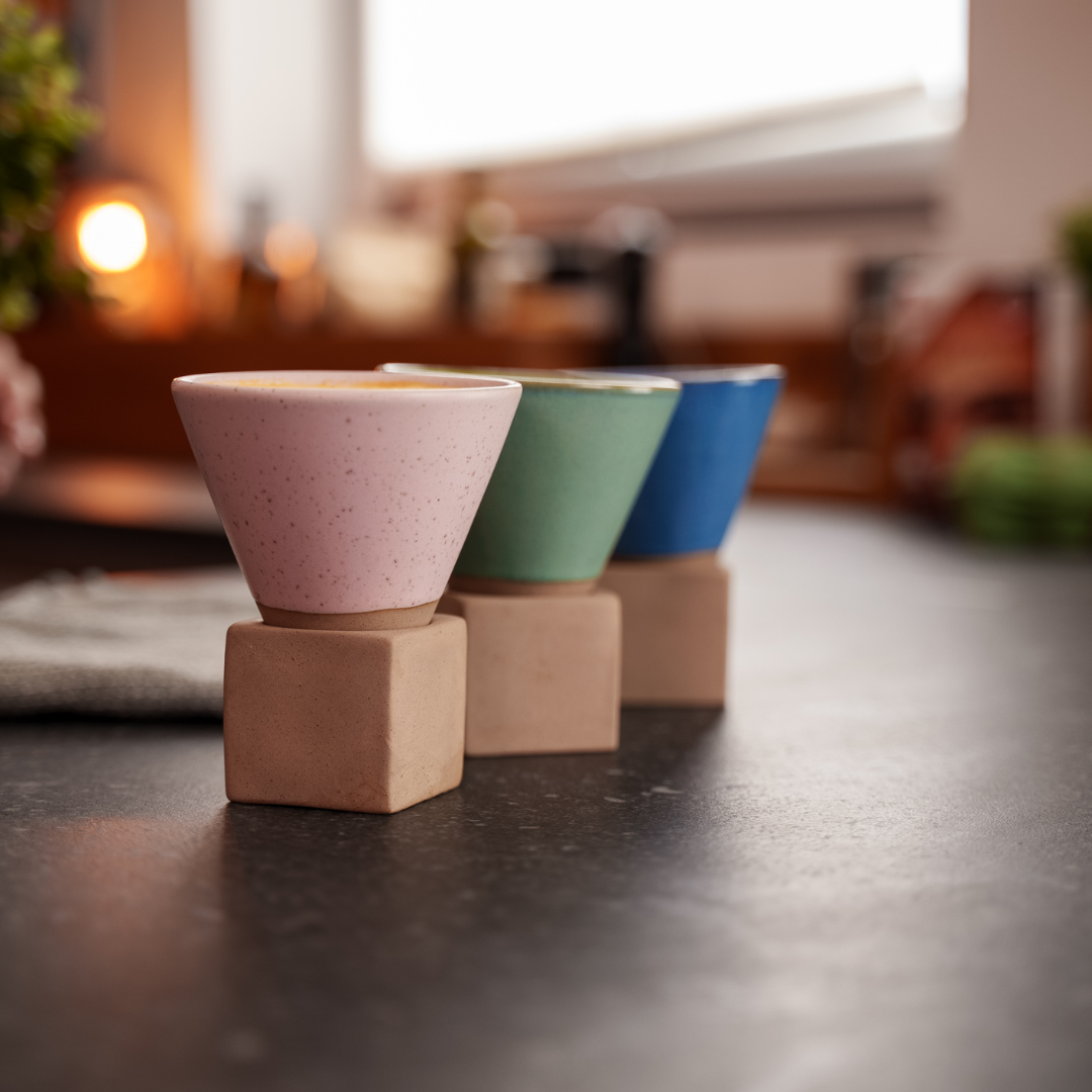 Kikis Cone Cup - Kegeltasse 200ml blau 2er Set -  von Kikis Kitchen - Nur €15.90! Bestelle jetzt Kikis Kitchen