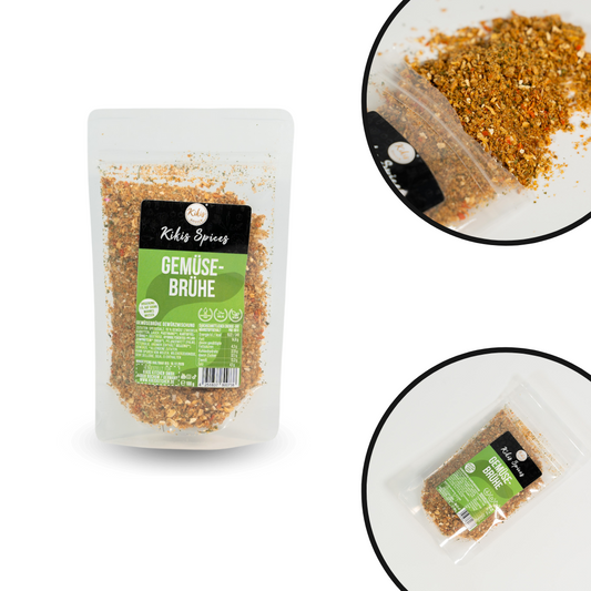 Kikis Gemüsebrühe - Würzmischung -  von Kikis Kitchen - Nur €4.50! Bestelle jetzt Kikis Kitchen