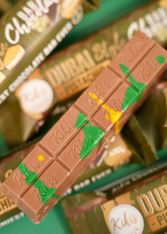 Kikis Dubai Style Bar Chocolate - Pistachio🍫 -  von Kikis Kitchen - Nur €2.99! Bestelle jetzt Kikis Kitchen
