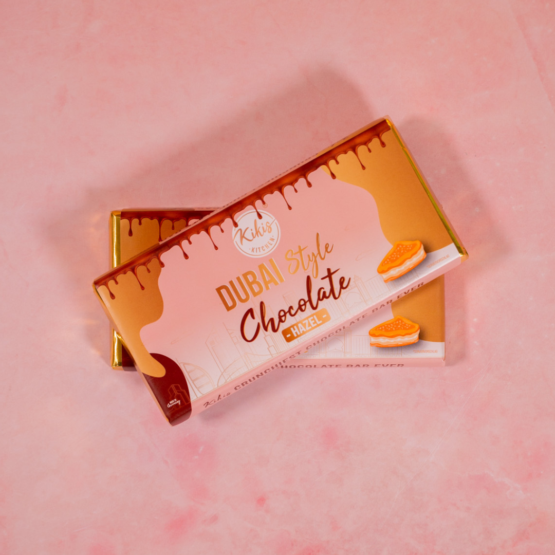 Kikis Dubai Style Chocolate - HAZEL 🍫 -  von Kikis Kitchen - Nur €12.90! Bestelle jetzt Kikis Kitchen