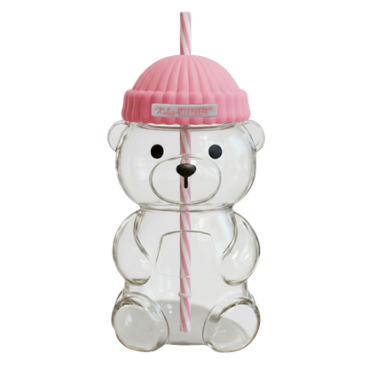 Kikis Bear Cup Glass - Rosa -  von Kikis Kitchen - Nur €14.90! Bestelle jetzt Kikis Kitchen
