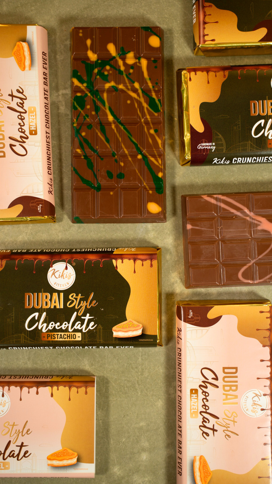 Kikis Dubai Style Chocolate - PISTACHIO 🍫 -  von Kikis Kitchen - Nur €12.90! Bestelle jetzt Kikis Kitchen