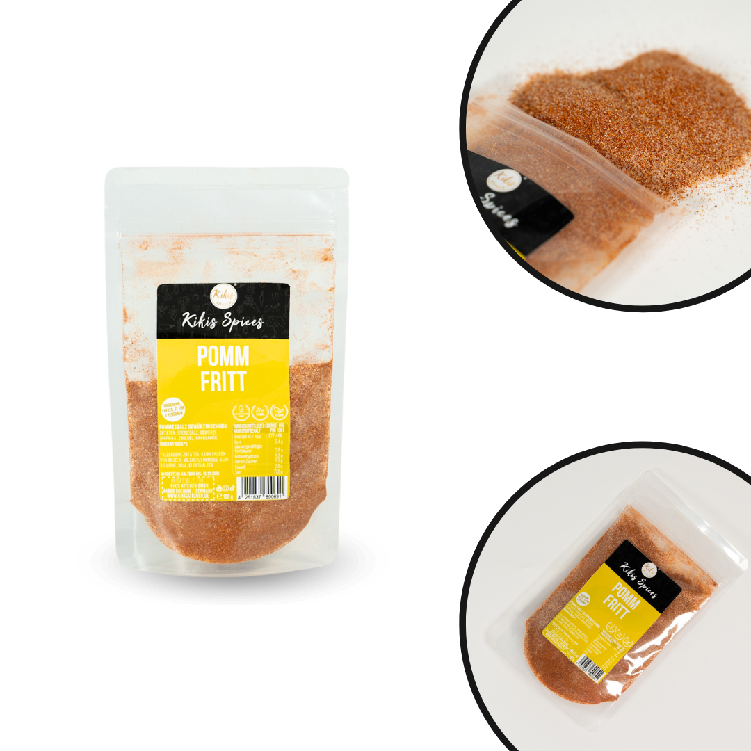 Kikis Pommfritt - Pommes Würzmischung -  von Kikis Kitchen - Nur €3.90! Bestelle jetzt Kikis Kitchen