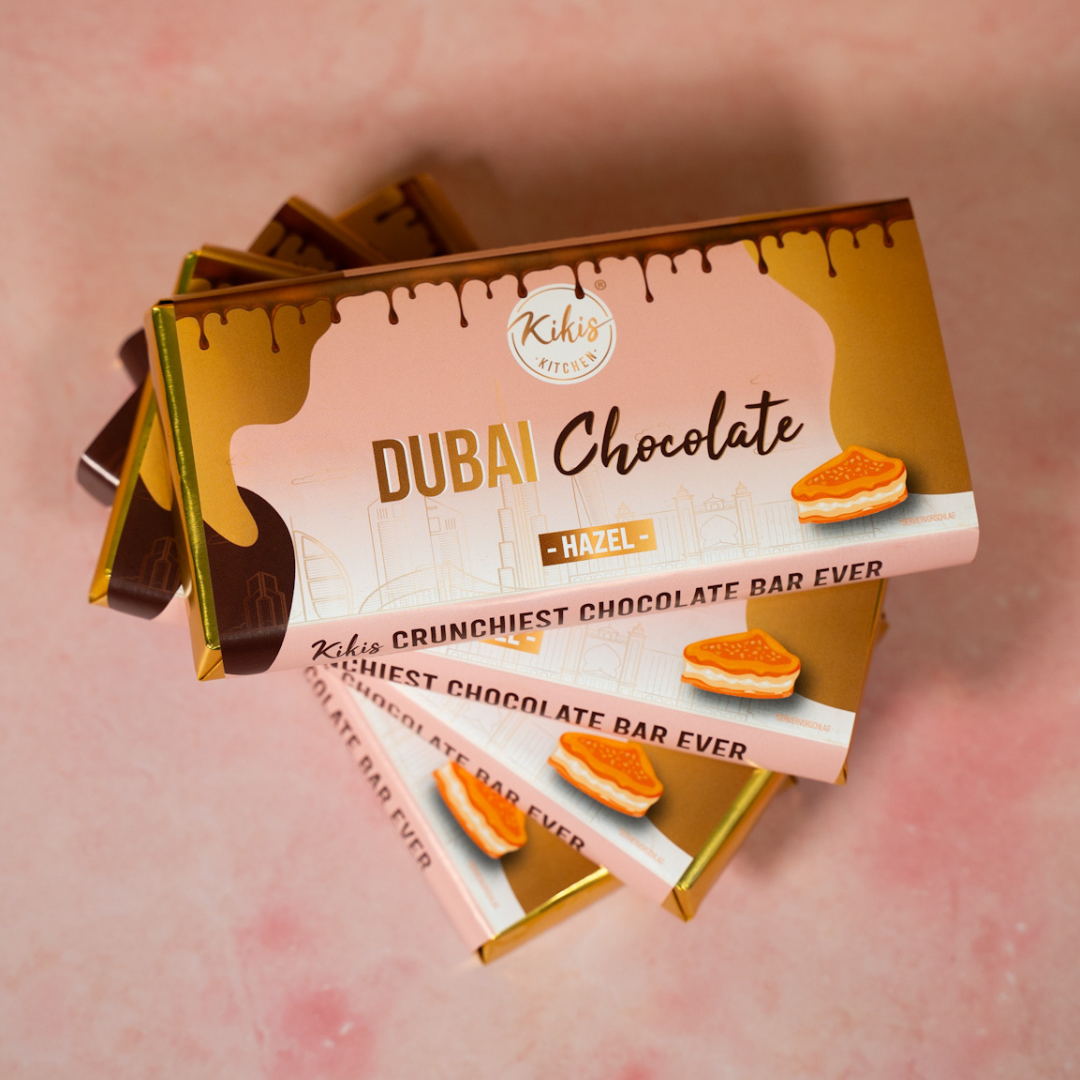 Kikis Dubai Chocolate - HAZEL (Dubai Schokolade) 🍫 -  von Kikis Kitchen - Nur €14.90! Bestelle jetzt Kikis Kitchen