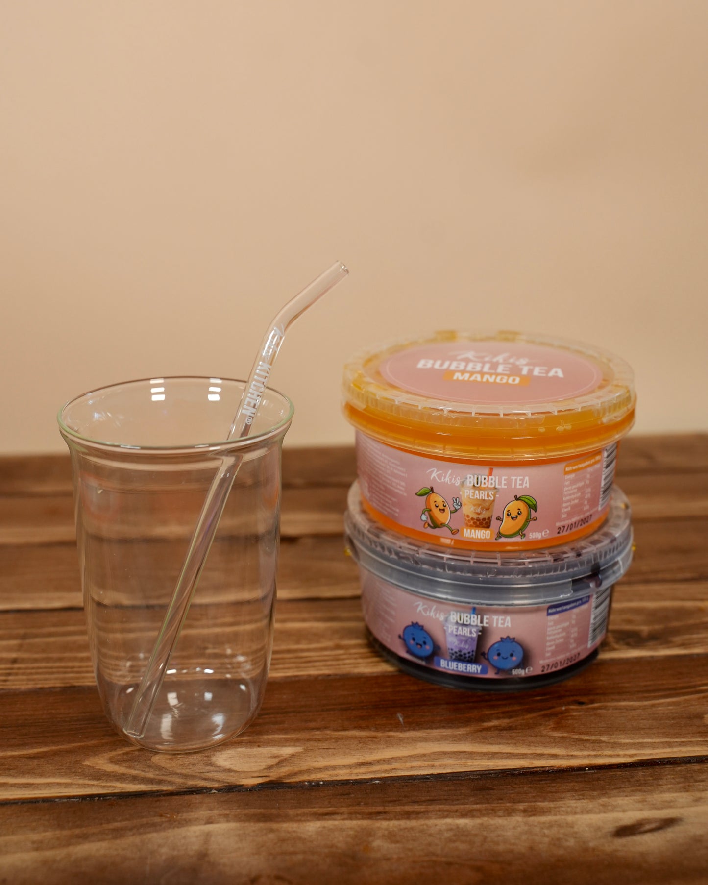 Kikis Bubble Tea - Pearls Mango 🥭 -  von Kikis Kitchen - Nur €5.90! Bestelle jetzt Kikis Kitchen