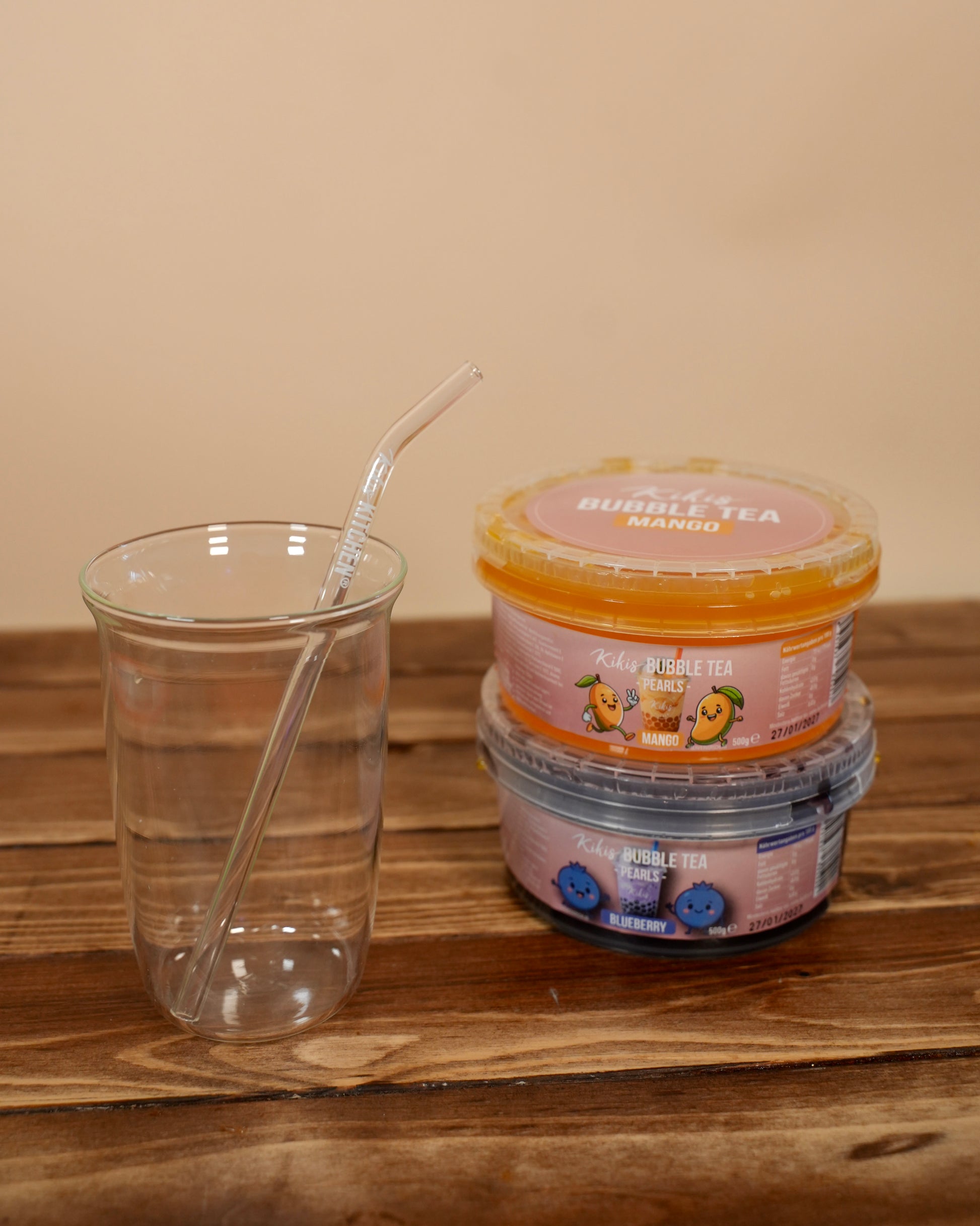 Kikis Bubble Tea - Pearls Mango 🥭 -  von Kikis Kitchen - Nur €5.90! Bestelle jetzt Kikis Kitchen