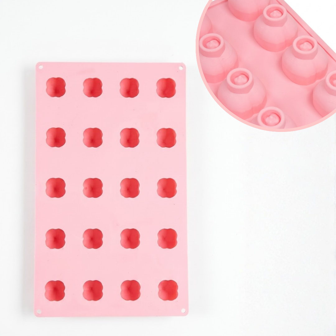 Kikis Silikonform - Mini Nuss Edition