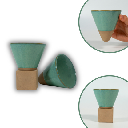 Kikis Cone Cup - Kegeltasse 200ml mint 2er Set -  von Kikis Kitchen - Nur €15.90! Bestelle jetzt Kikis Kitchen